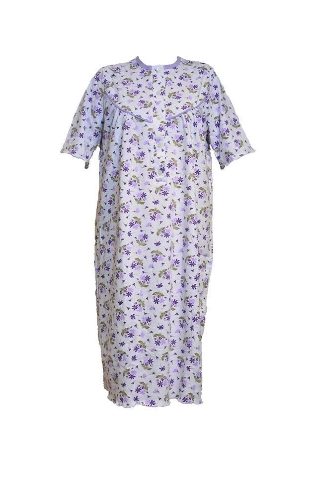 Нощници с къс ръкав Дамска нощница - къс ръкав до 6XL, 12113