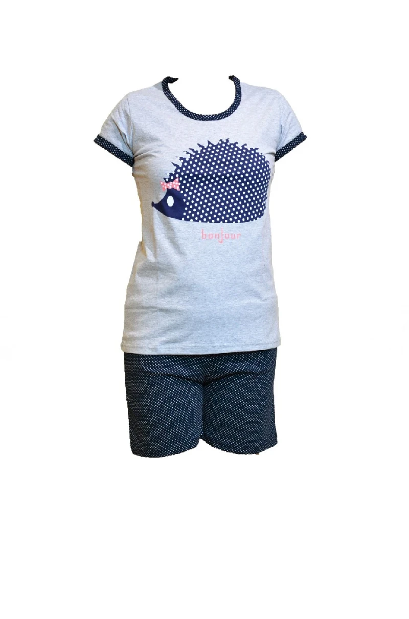Пижами с къс ръкав Дамска пижама, къс ръкав, къси панталони 12620