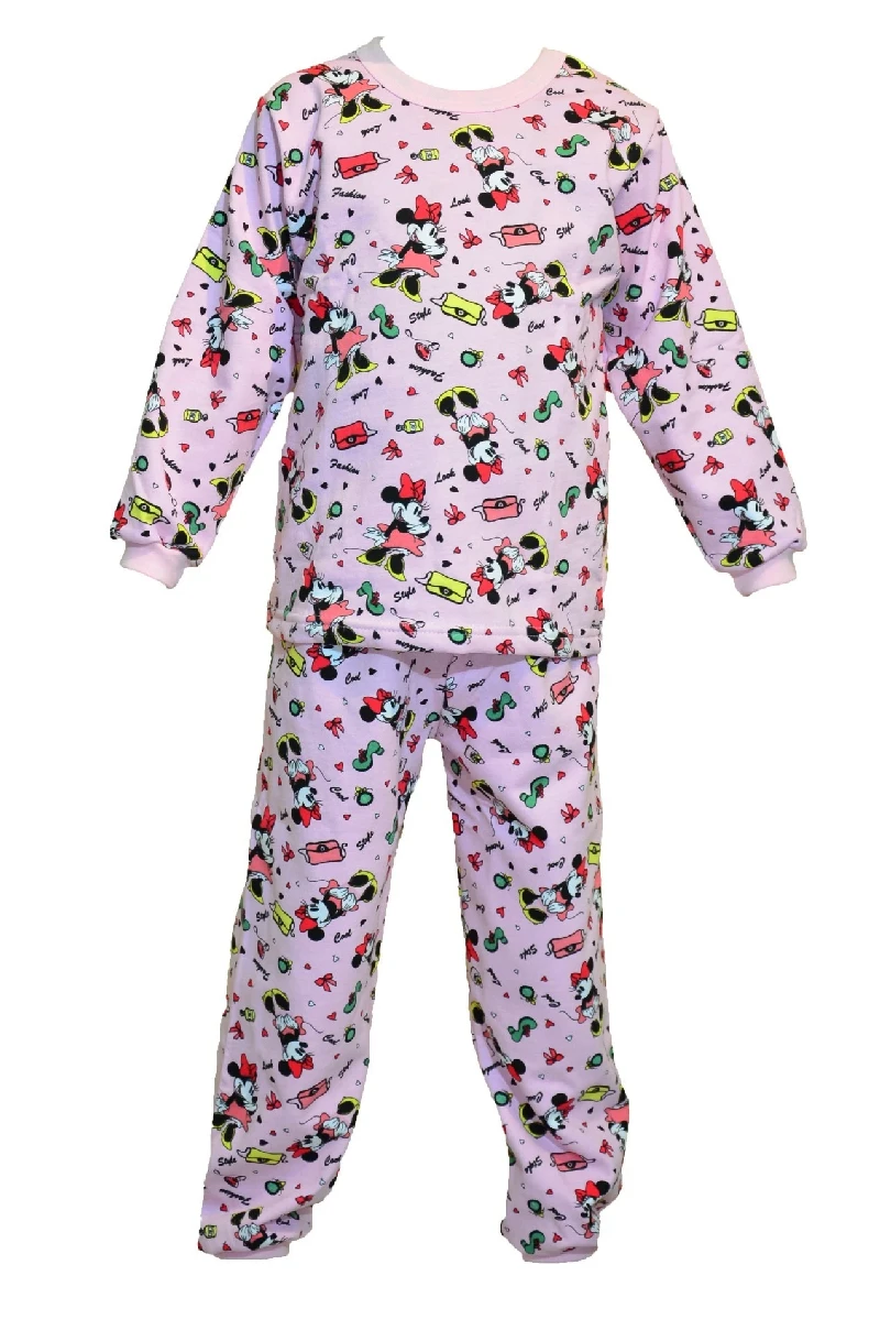 Пижами с дълъг ръкав Детска пижама - ВАТА Мини Маус (3-12г.) 130